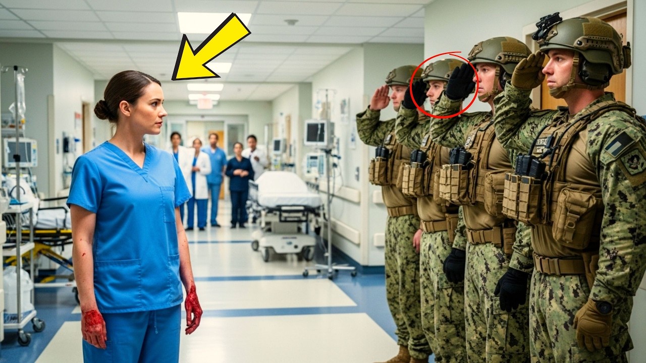 The Nurse Finished Her Shift — Then Navy SEALs Walked In and Addressed Her Like a Commander