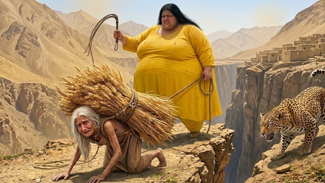 Life In Rural Afghanistan | 100-Year-Old Woman's Hard Nomadic Life, Wheat Harvest & Village Cooking