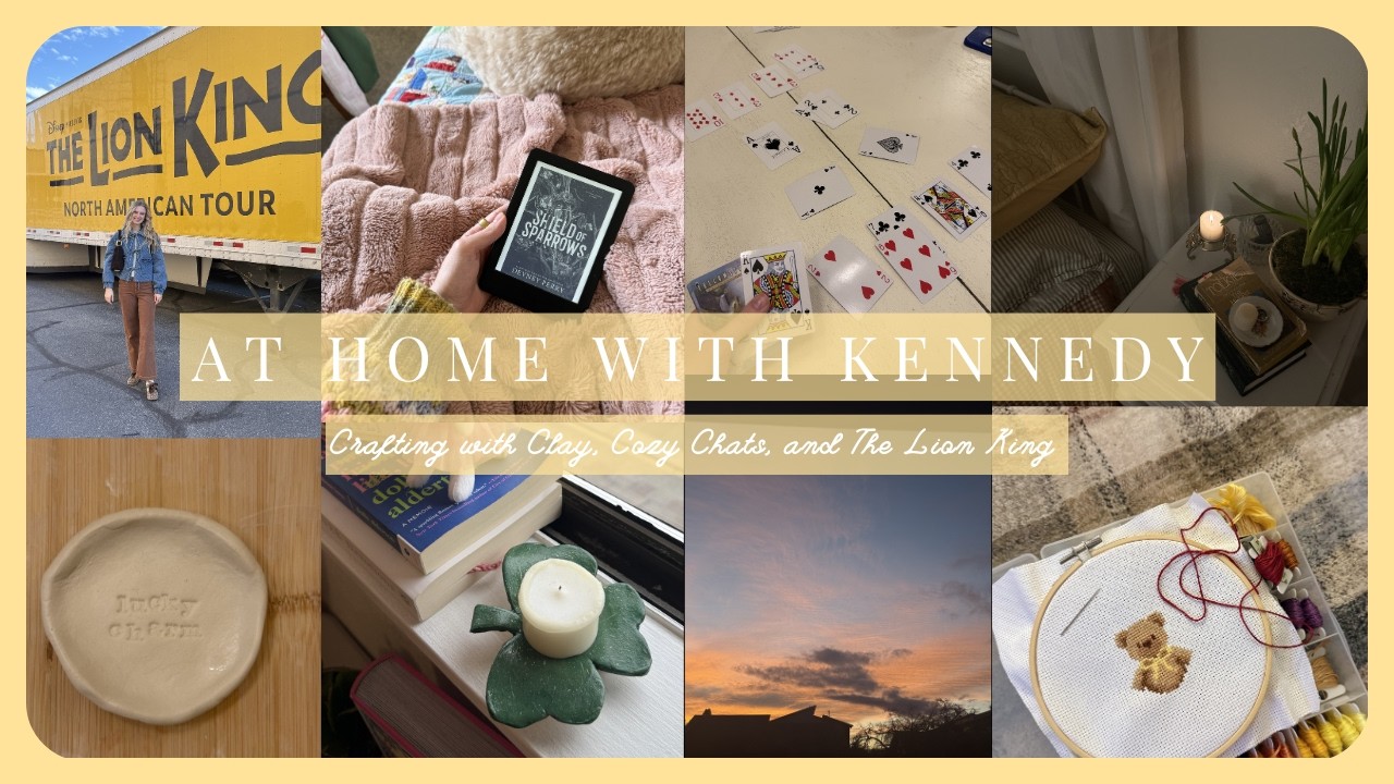 CRAFTY FEBRUARY DAYS | playing with clay, cozy chats, and a craft store haul