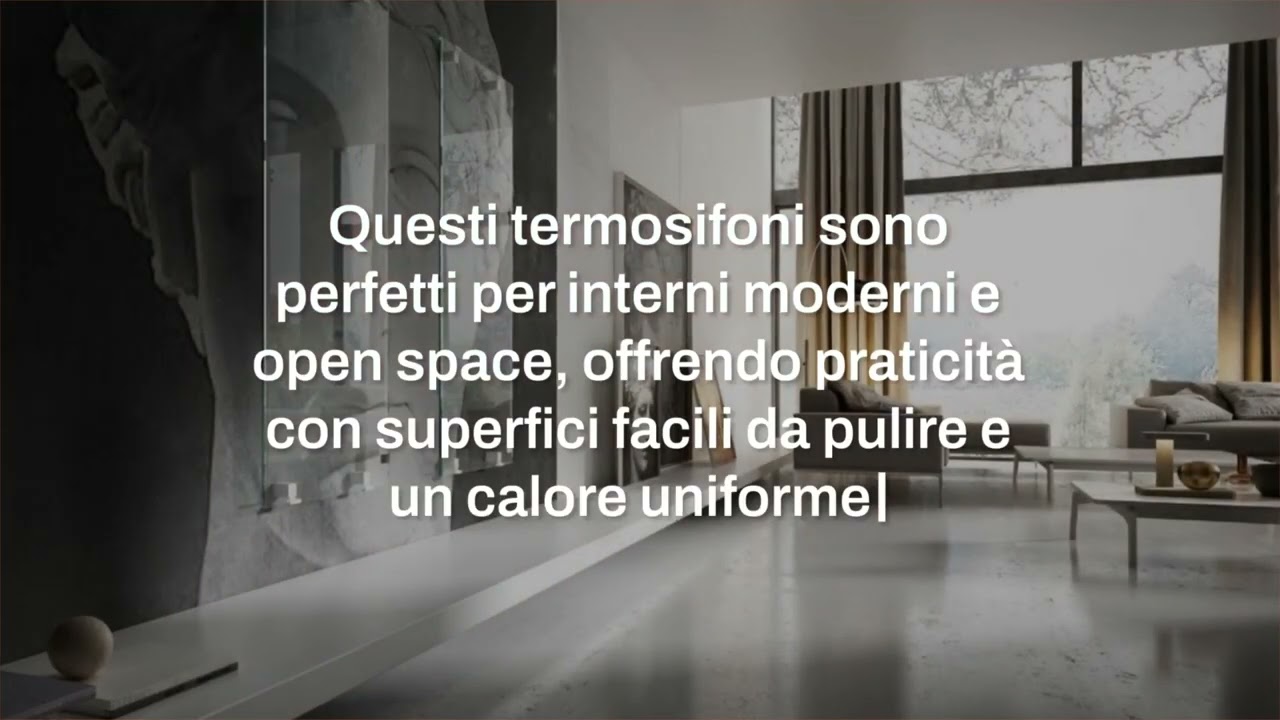 Altro che radiatori: il riscaldamento diventa design puro con i termosifoni trasparenti