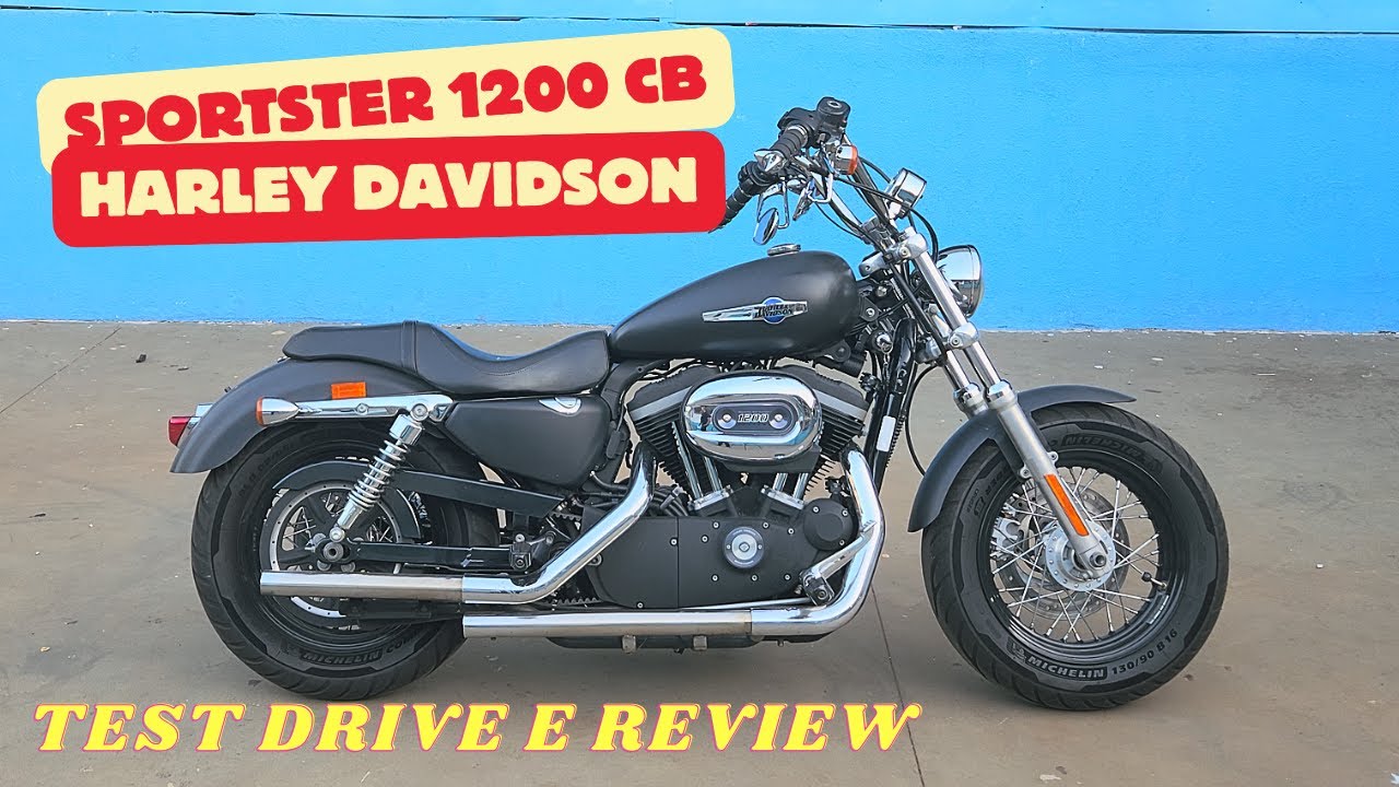 PLAY SUPRA- REVIEW HARLEY DAVIDSON SPORTSTER XL 1200 CB. TEST DRIVE E IMPRESSÕES DESSA MAQUINA!!!.