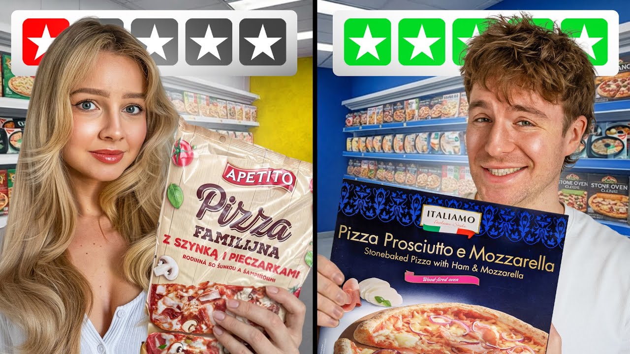 NAJLEPSZA I NAJGORSZA MROŻONA PIZZA!