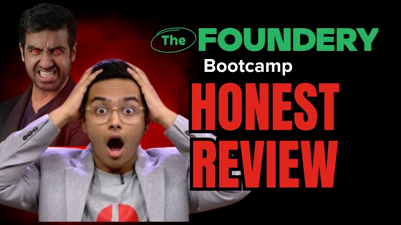 Honest review as a Participant - the Foundery by Nikhil kamath, Kishore Biryani, Ronnie Screwvala 
