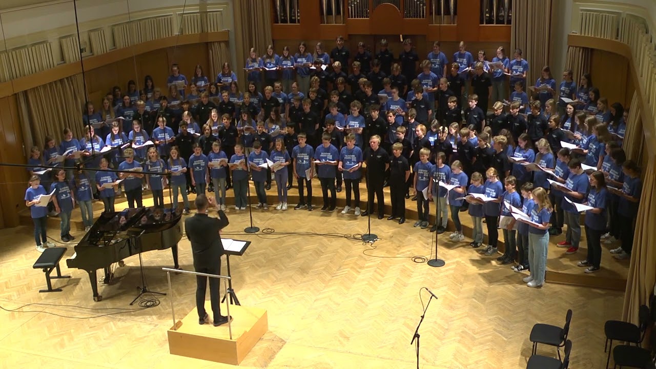 SOMMARPSALM (Waldemar Ahlen) ~ Adolf Fredriks Gosskör & Slovenski otroški zbor 2023