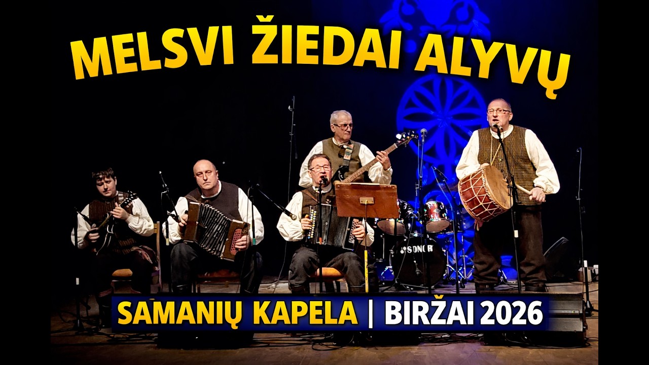 Kai užgrojo „Melsvi žiedai alyvų“ – Biržų salė uždainavo | Grok, Jurgeli 2026