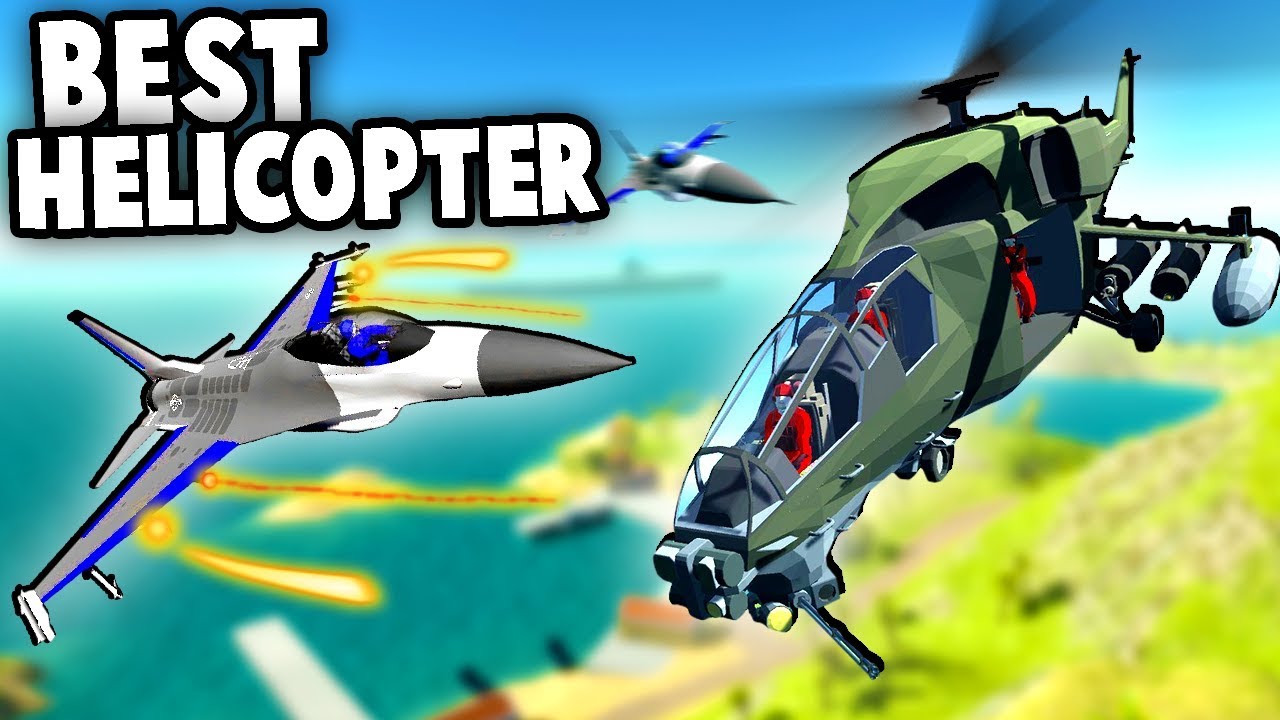 FASTEST jet PLANE vs BEST HELICOPTER!?  Secret Special Ops Heli (Ravenfield Gameplay)