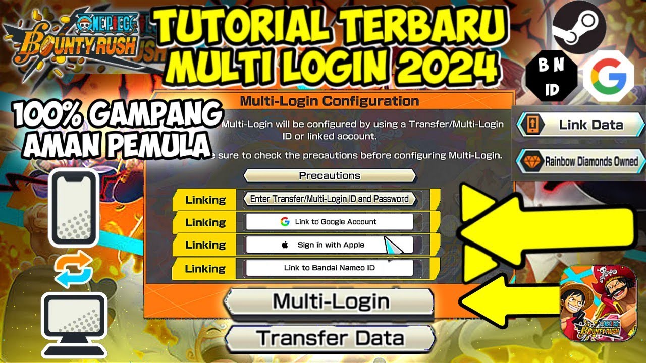TUTORIAL TERBARU MULTI LOGIN OPBR 2024 AMAN & CARA CEPAT PINDAH AKUN || PEMULA WAJIB TONTON