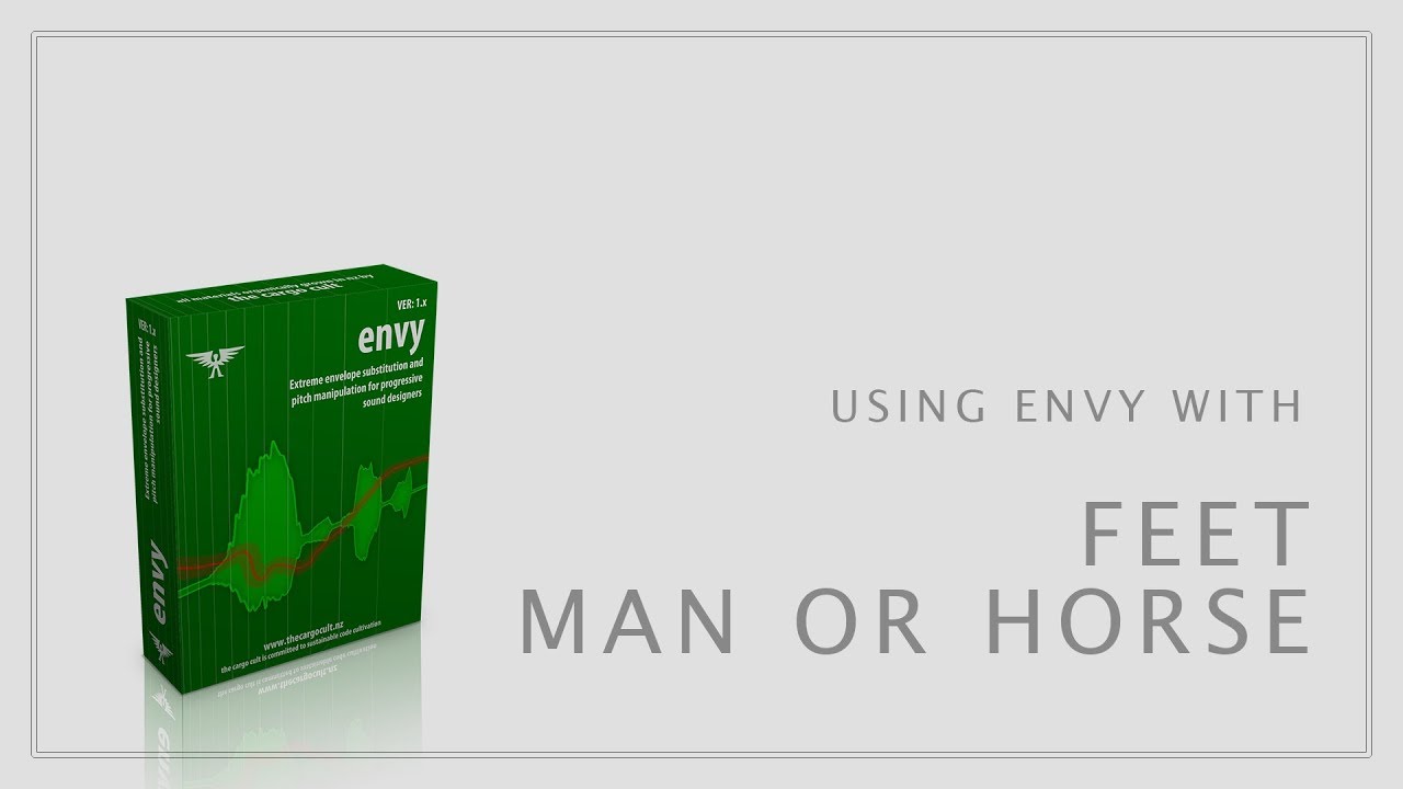 Envy Serving Suggestion - FOLEY FEET & HORSES