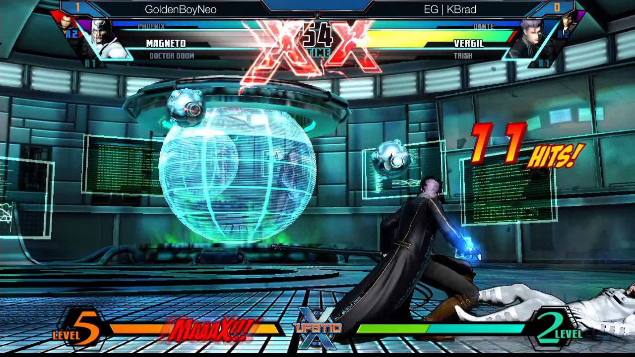 UFGTX - GoldenBoyNeo Vs. EG | KBrad - UMVC3 Top 16 - Ultimate Marvel Vs. Capcom 3