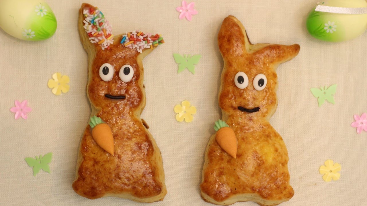 Osterhasen backen 🐰 kinderleicht & schnell (Quark-Öl-Teig Rezept)