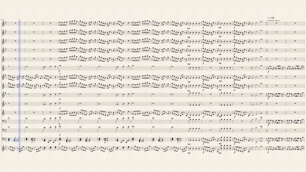 Plants vs Zombies Medley Full Band Musescore