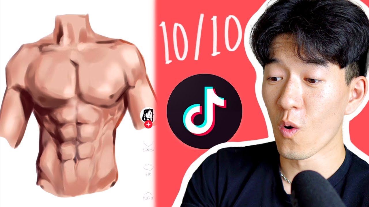 RATING TIKTOK ART TUTORIALS 🥵 13