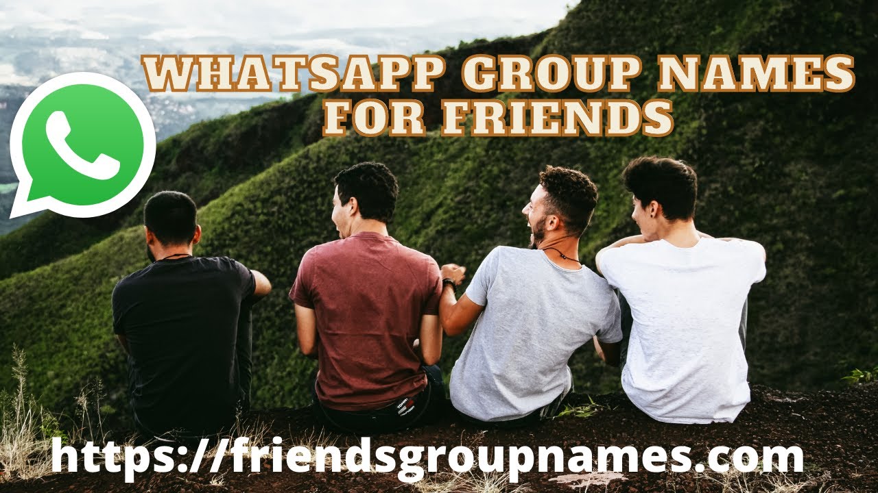 😎 WhatsApp Group Names For Friends | Friends Group Names