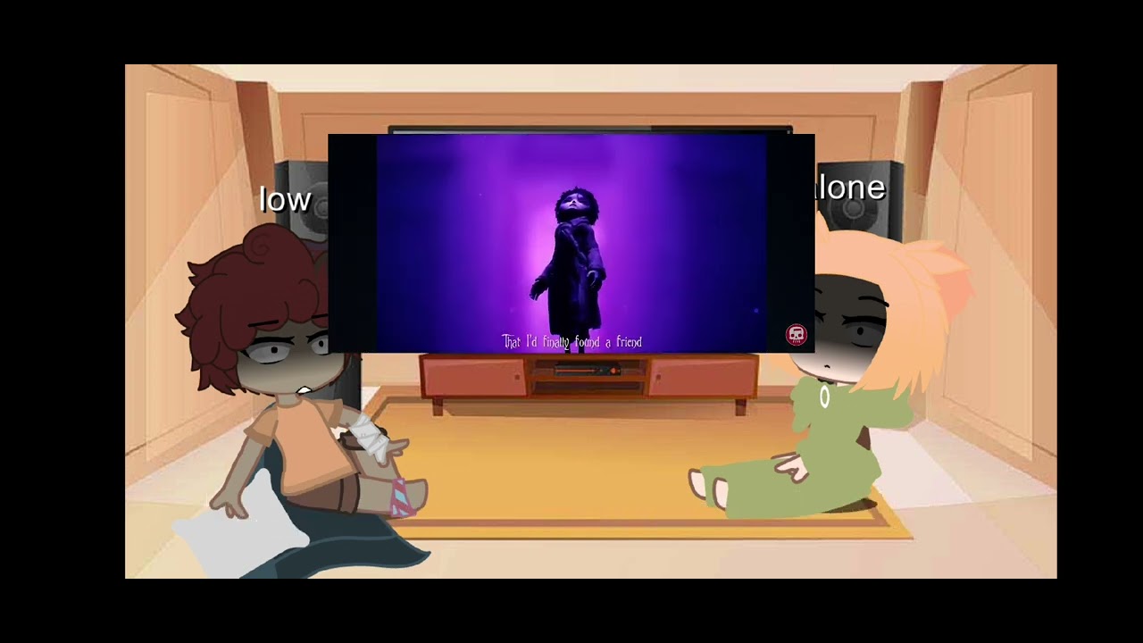 low and alone react to little nightmares 2 song /warning: cringe , bad sound and more...