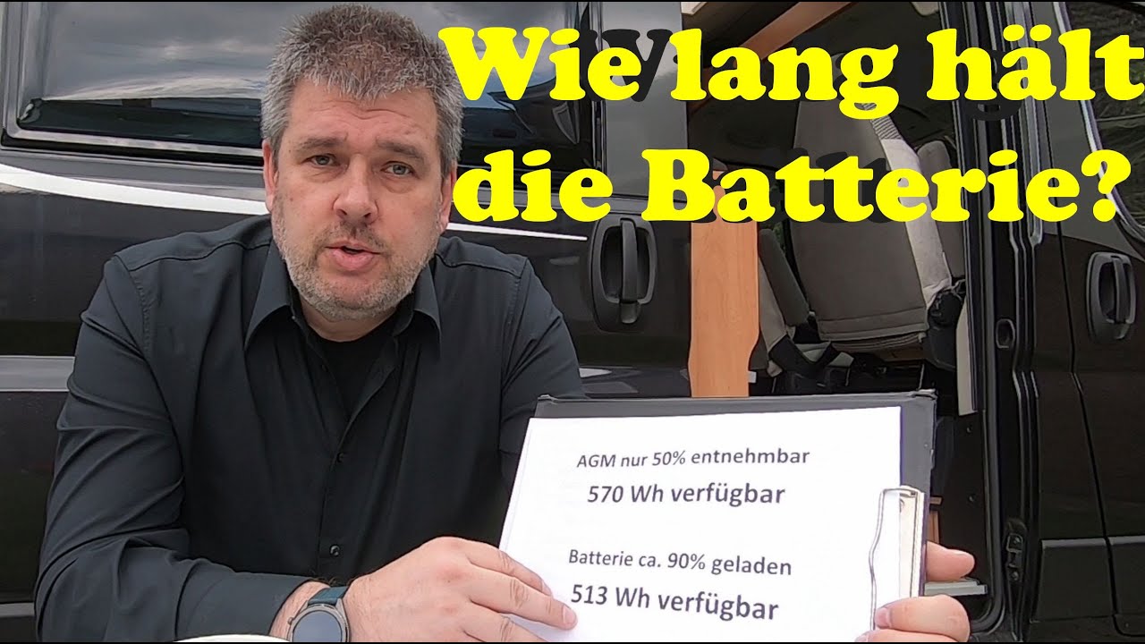 Wie hoch ist der Stromverbrauch im Kastenwagen Wohnmobil? Wie lange kann ich autark stehen?