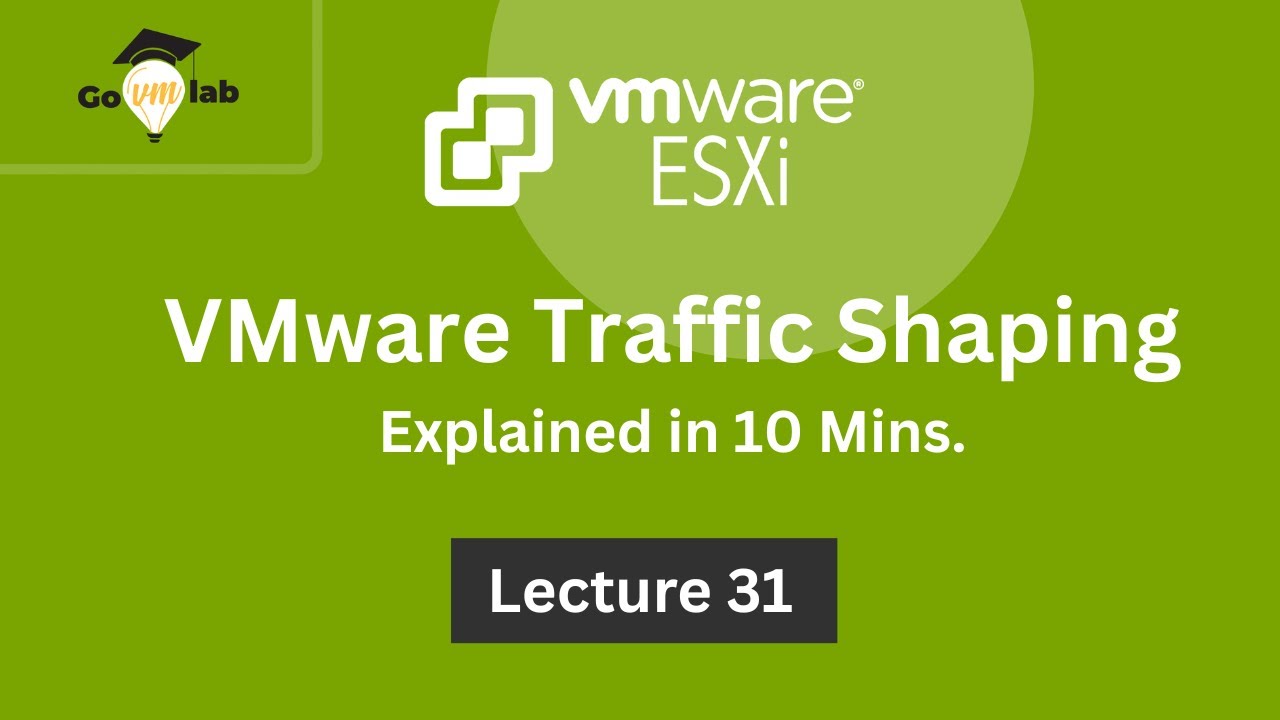 Что такое политика управления трафиком в VMware | Преимущества и примеры использования | vSphere ...