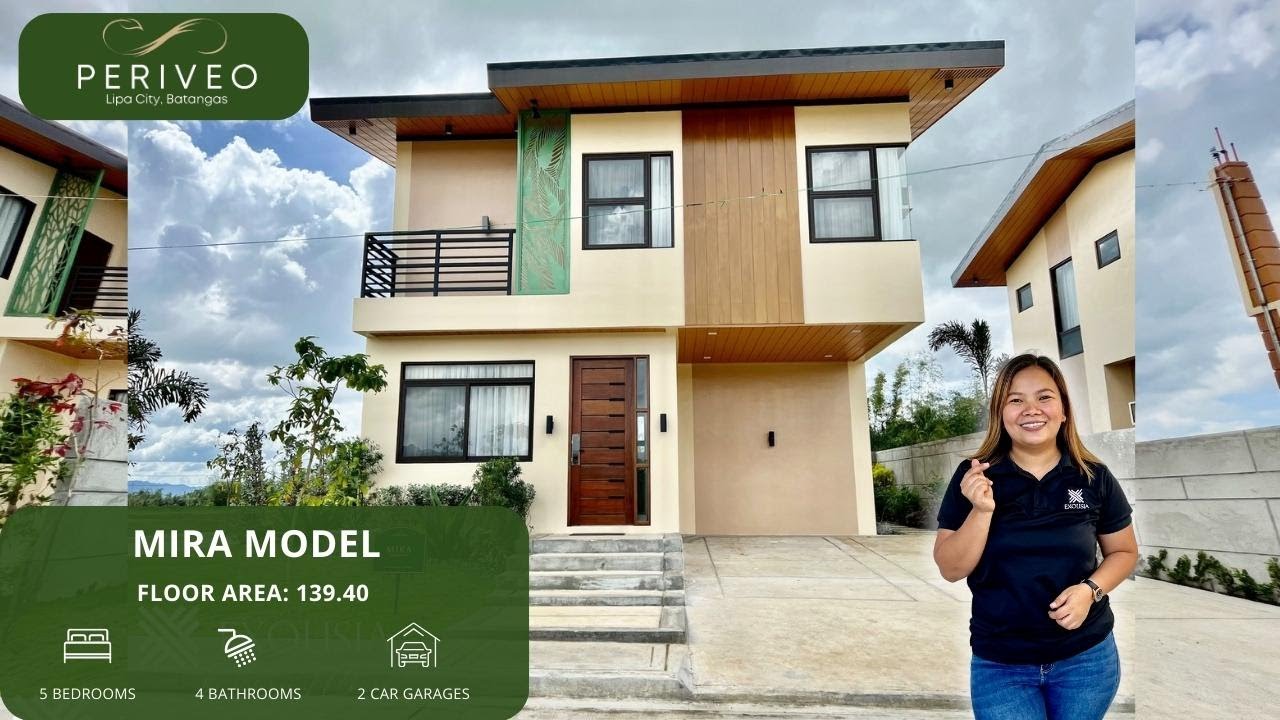 Complete Turnover House and Lot in Lipa City Batangas | Mira @ Periveo Lipa