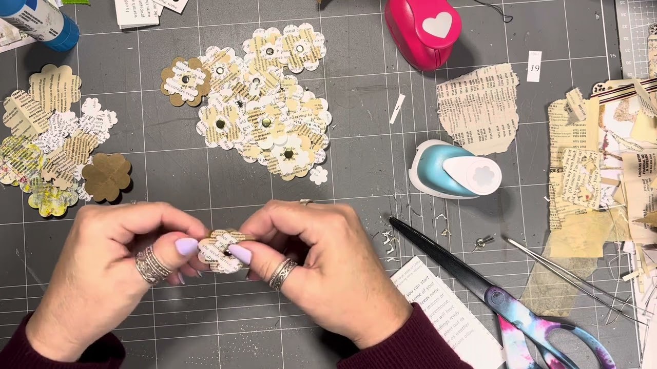 Getting a bit creative with paper punches