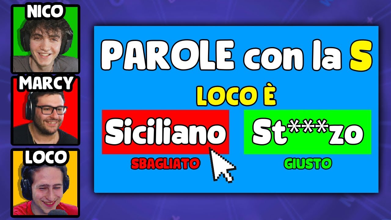 SFIDO I MIEI AMICI in NOMI, COSE, CITTÁ! (abbiamo esagerato)