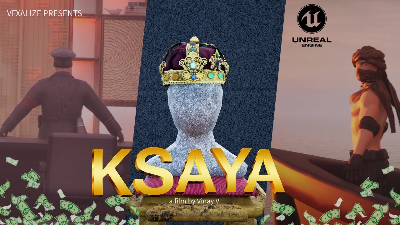 KSAYA - UNREAL SHORT FILM #unrealengine5  #maya  #premierepro  #visualeffects  #vfx #aftereffects