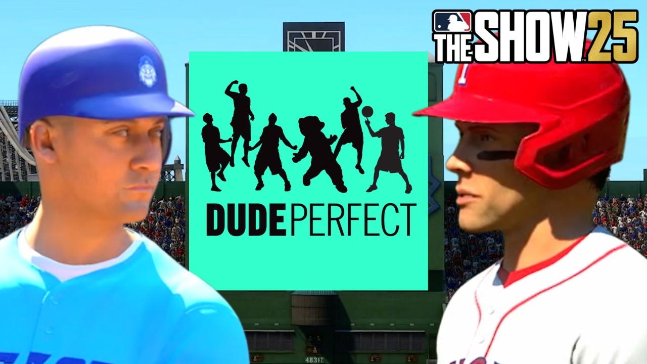 DUDE PERFECT VS. THE LONG BALL BEASTS AT POLO GROUNDS