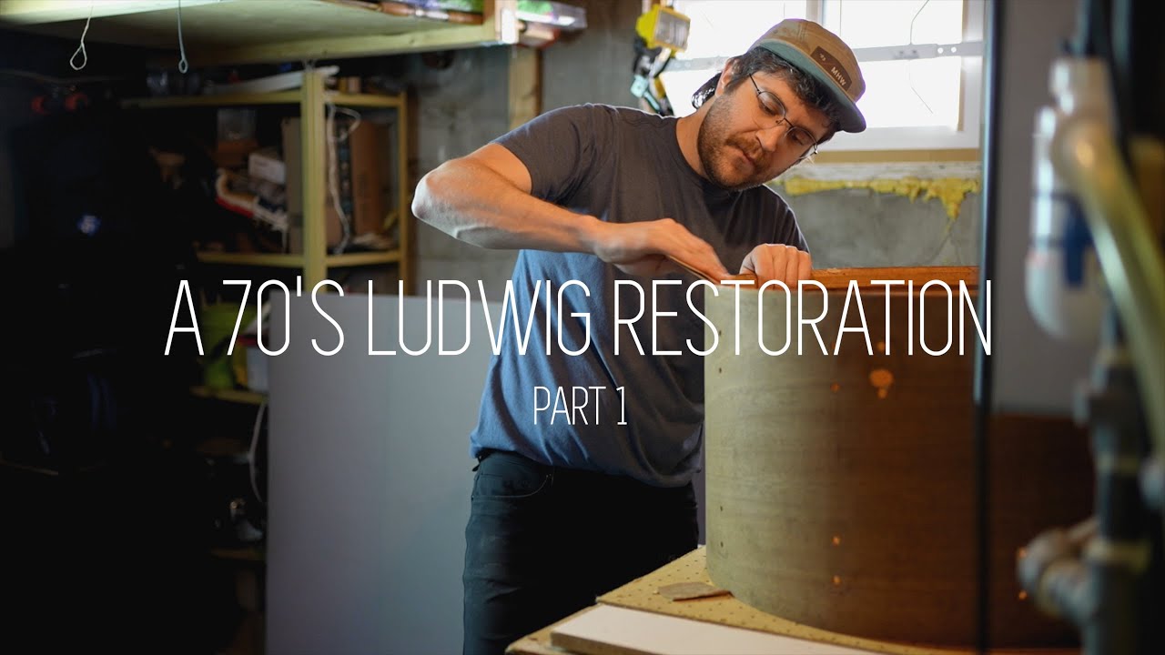70's Ludwig Restoration Part 1