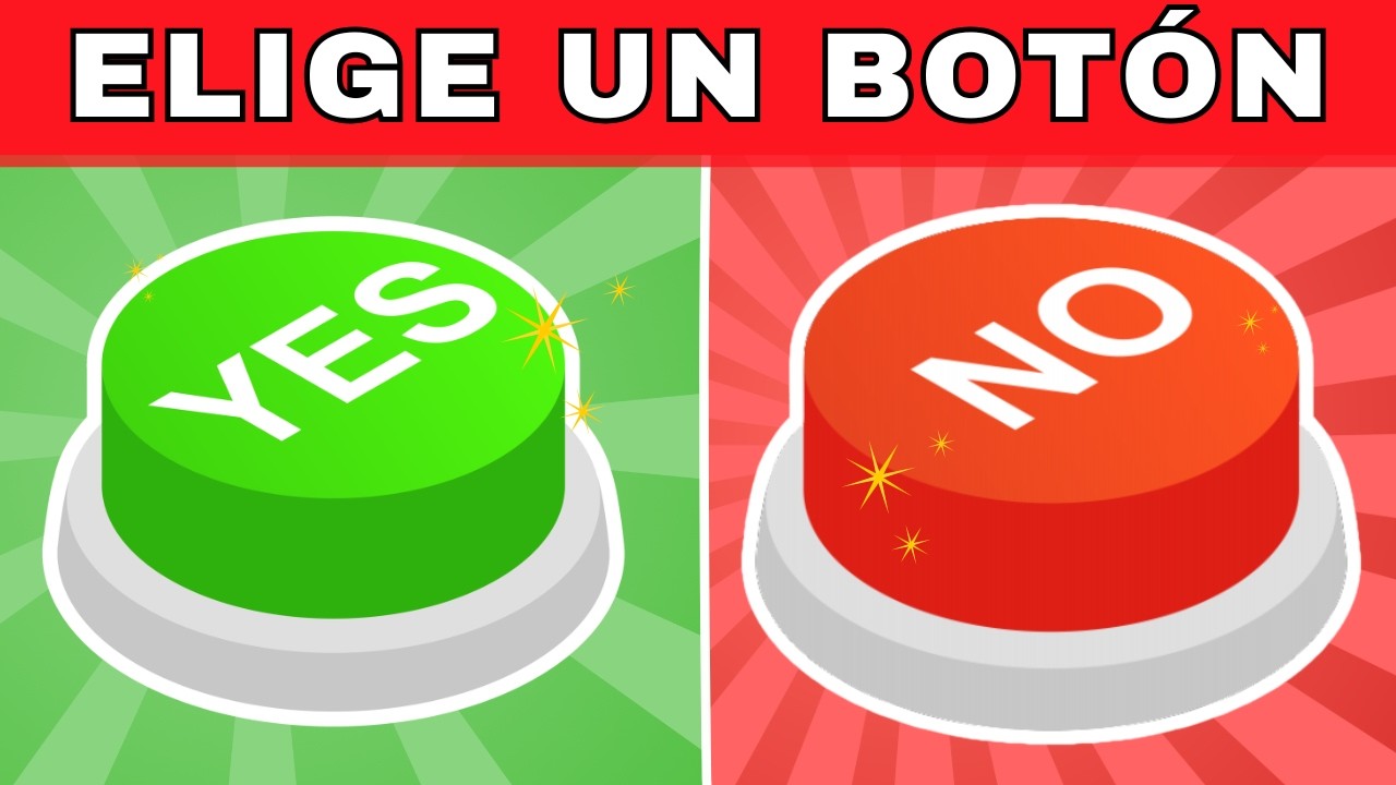 ¿SÍ o NO? 🧠 Elige el BOTÓN Correcto | Rápida Quiz