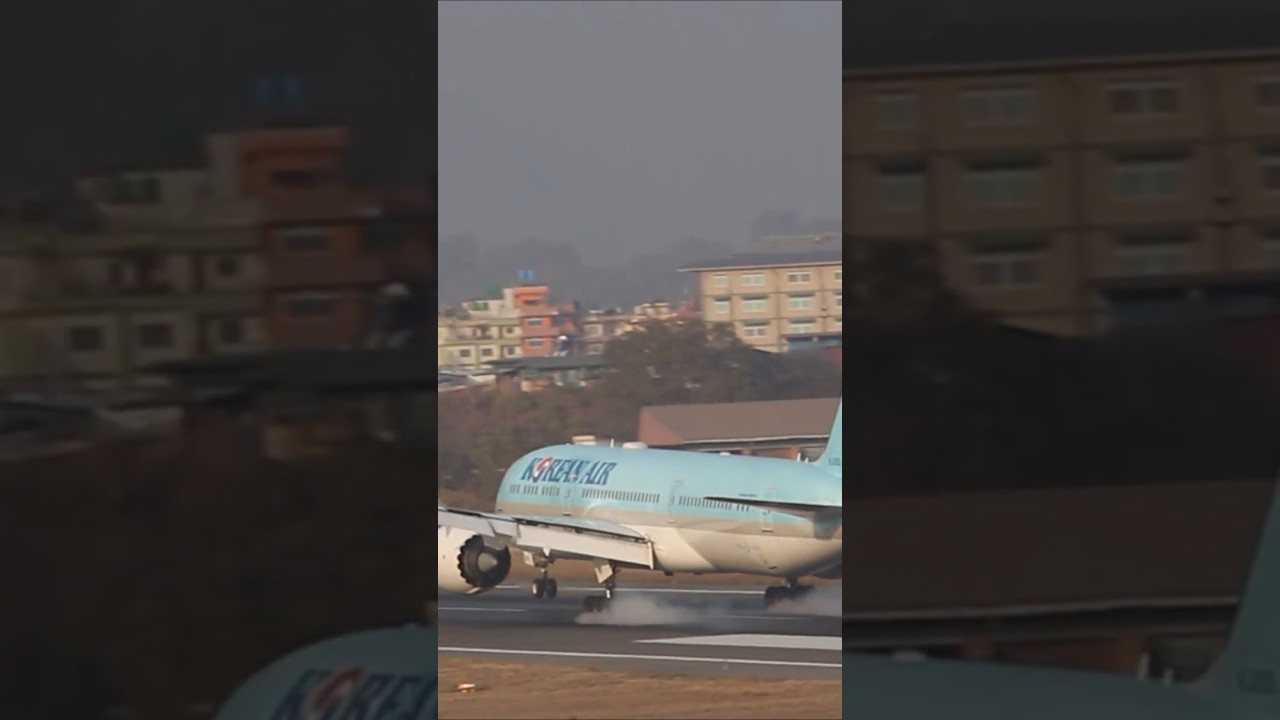 Korean Air Boeing 787-9 Dreamliner Landing in Kathmandu 🇳🇵 | KAL695 from Seoul (Incheon)
