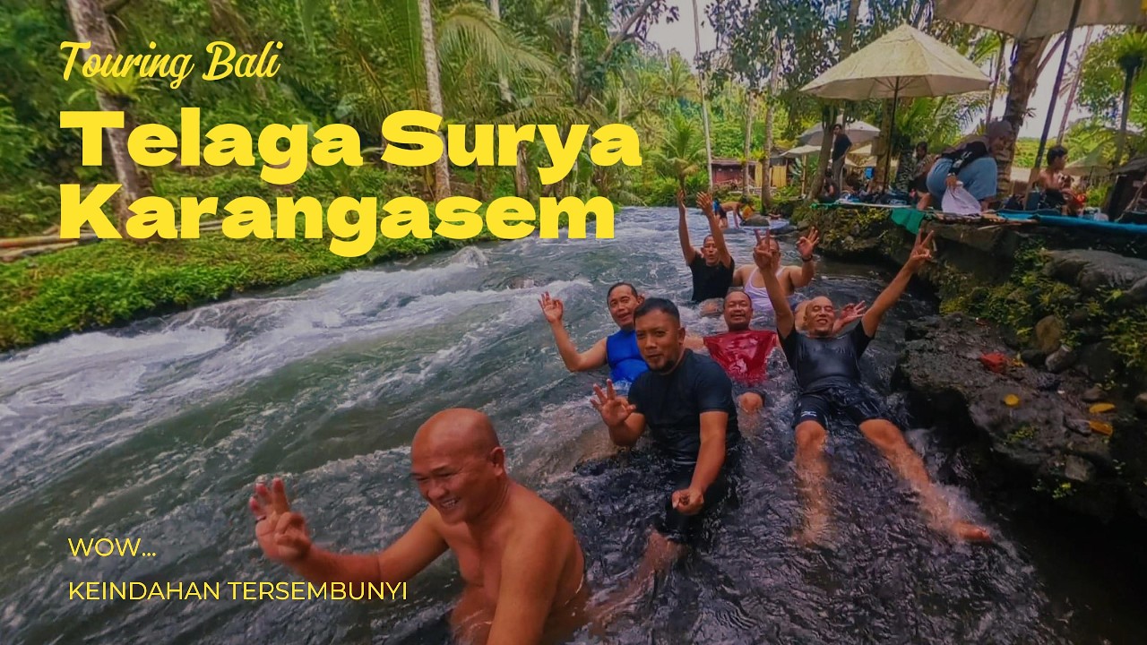 Awas Hanyut. Surga Tersembunyi di Karangasem Bali. Telaga Surya #bali #papua