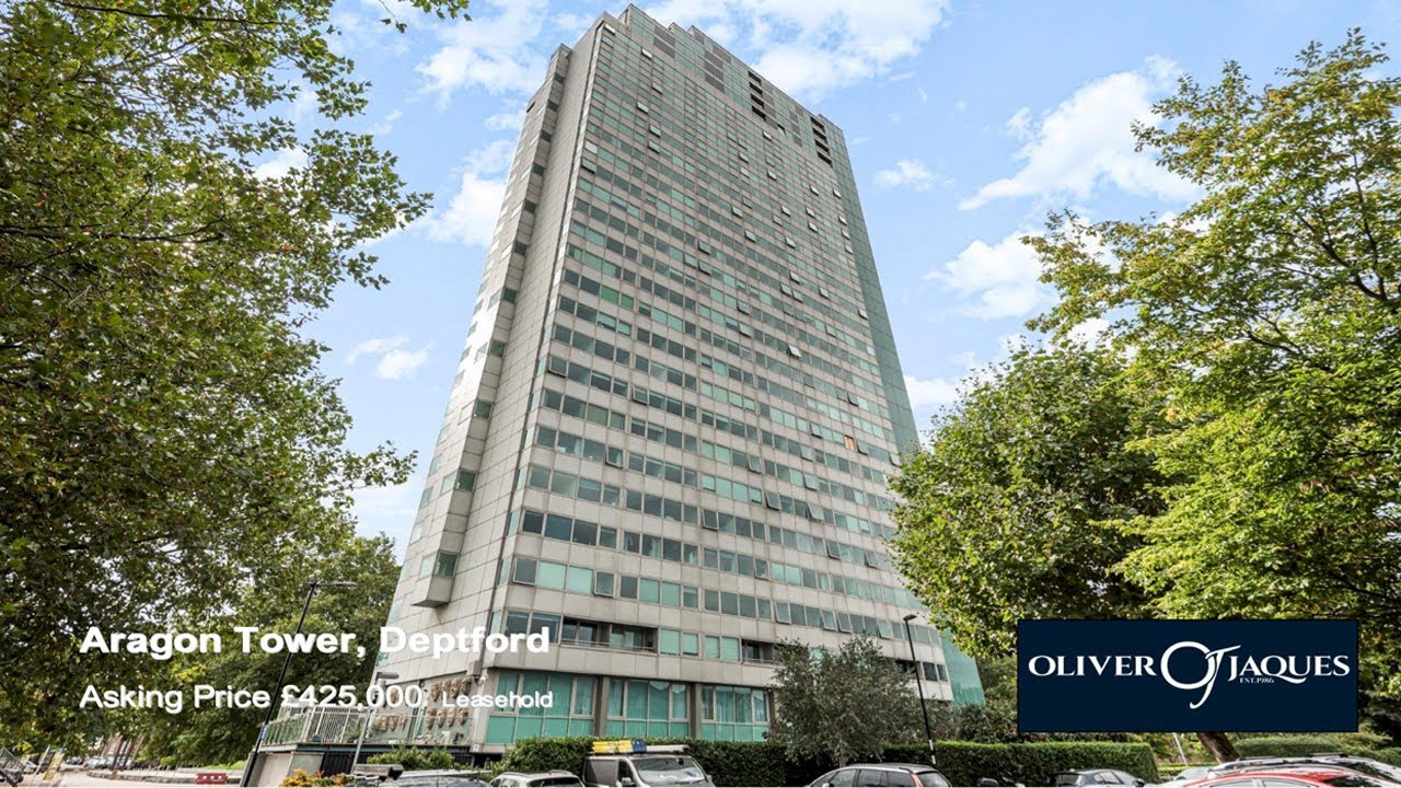 Aragon Tower, London Two Bedroom Apartment for £425,000