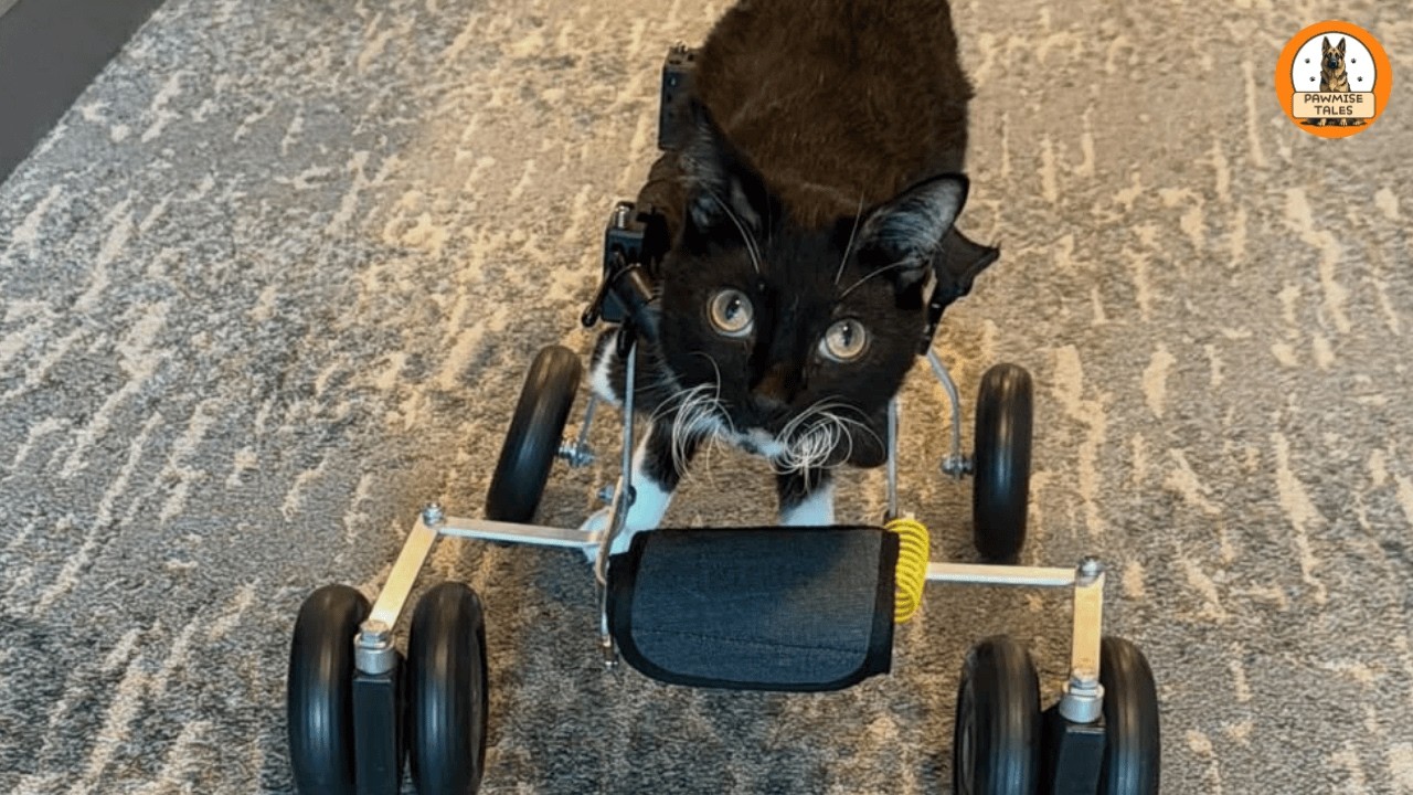 This Wobbly Barn Kitten Had Days Left to Live — We Flew 9 Hours to Meet Him