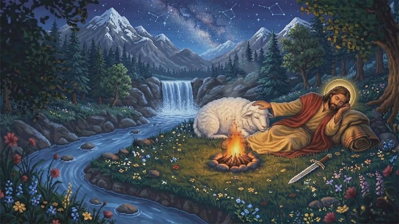you need to sleep... for healing, peace & strength with God.