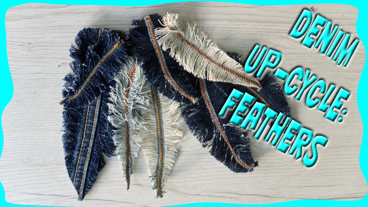 How To Make Denim Feathers