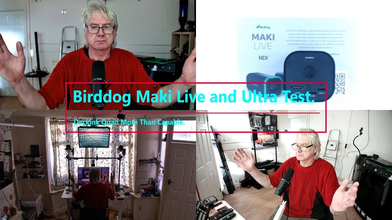 Birddog Maki Live and Ultra Test.