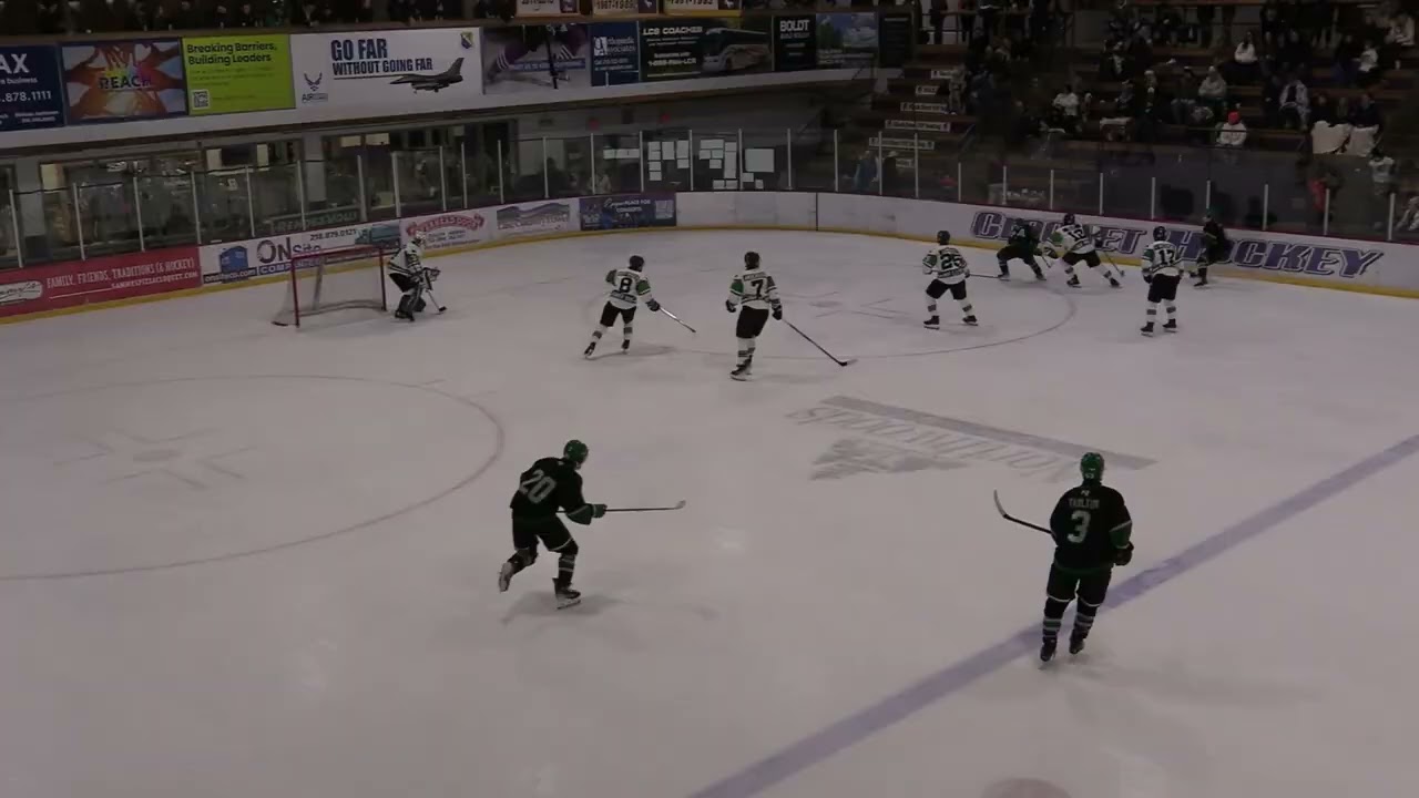 NAHL Minnesota Wilderness defeat Chippewa Steel 4-2. Game Highlights
