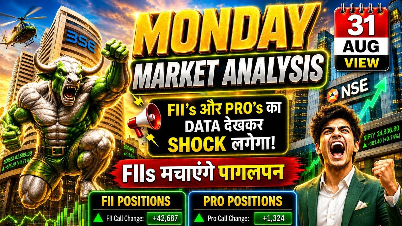 Monday market prediction | Monday Nifty, Sensex, Banknifty Prediction | Monday Market gap Up or down