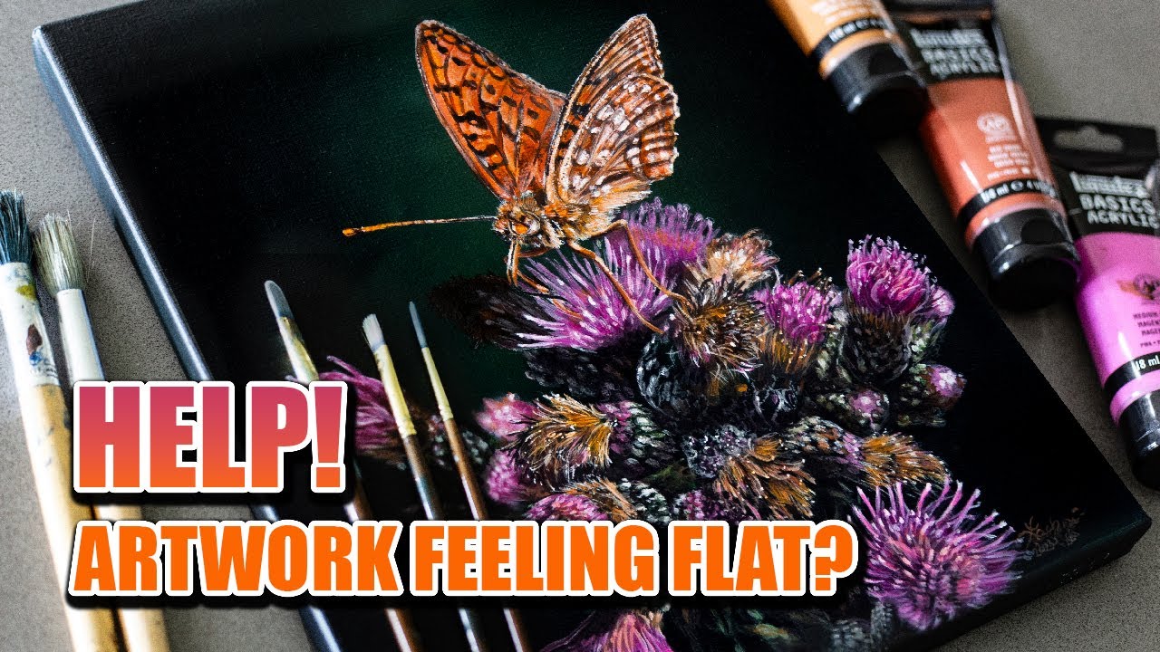 Making Paintings look more Realistic and 3D - It's not what you expect!