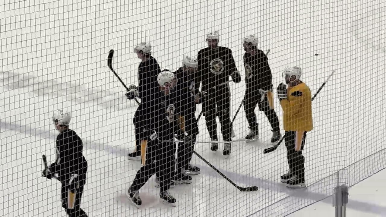 Egor Chinakhov scores on penalty shot in practice 