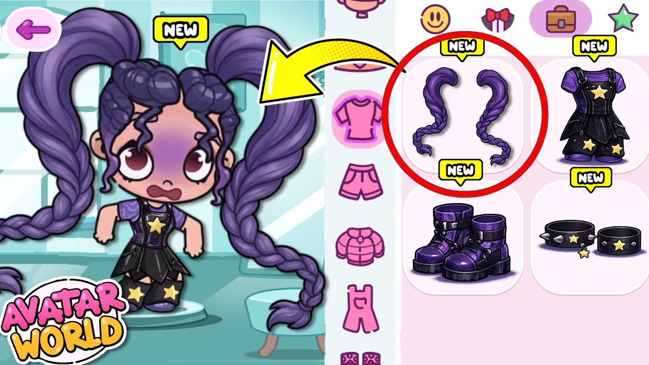 LILY LOVE BRAIDS FROM POPPY PLAY TIME IN AVATAR WORLD 😱 New update in Avatar World is already here