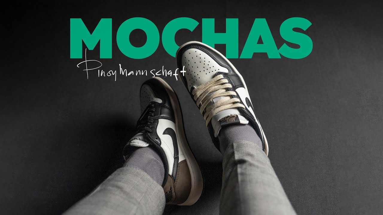 I Love The Jordan 1 Low OG Mocha And Did Tons Of Lace Swap.