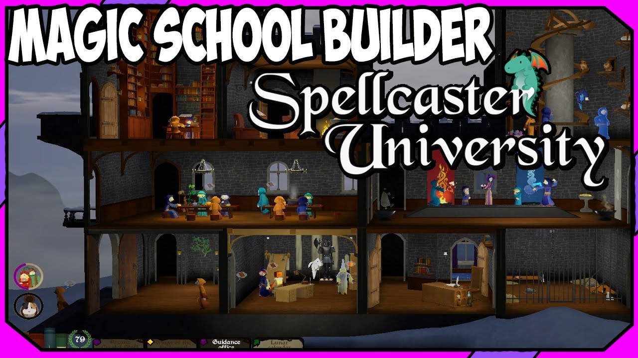 SPELLCASTER UNIVERSITY | Magic School Base Building Roguelike Game FULL RELEASE