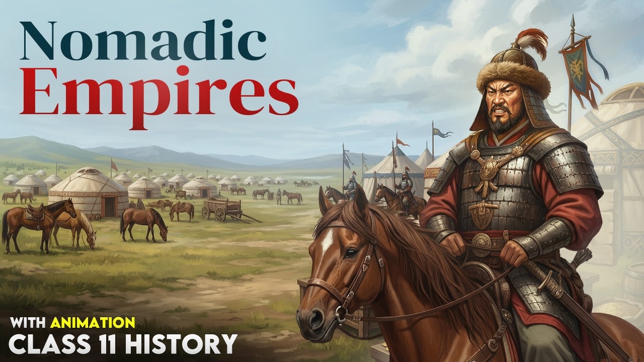 History class 11 chapter 3 nomadic empire One shot
