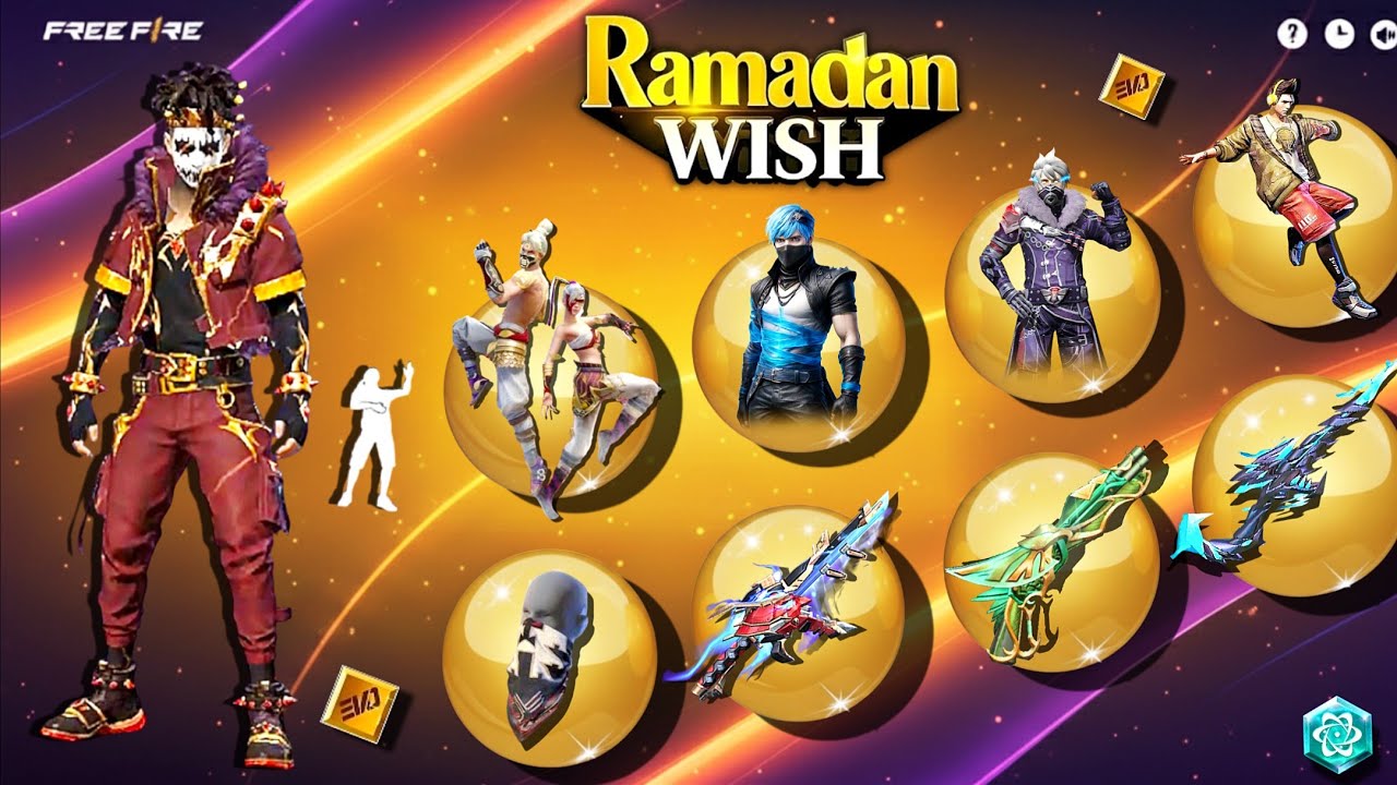 Ramadan Wish Event Free Fire 🤯💥 | Ramadan M1887 Skin Return | | free fire new event | ff new event 