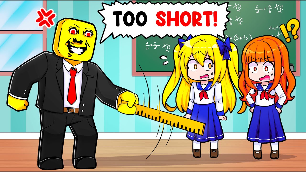 My WEIRD STRICT TEACHER in the WORST SCHOOL EVER!