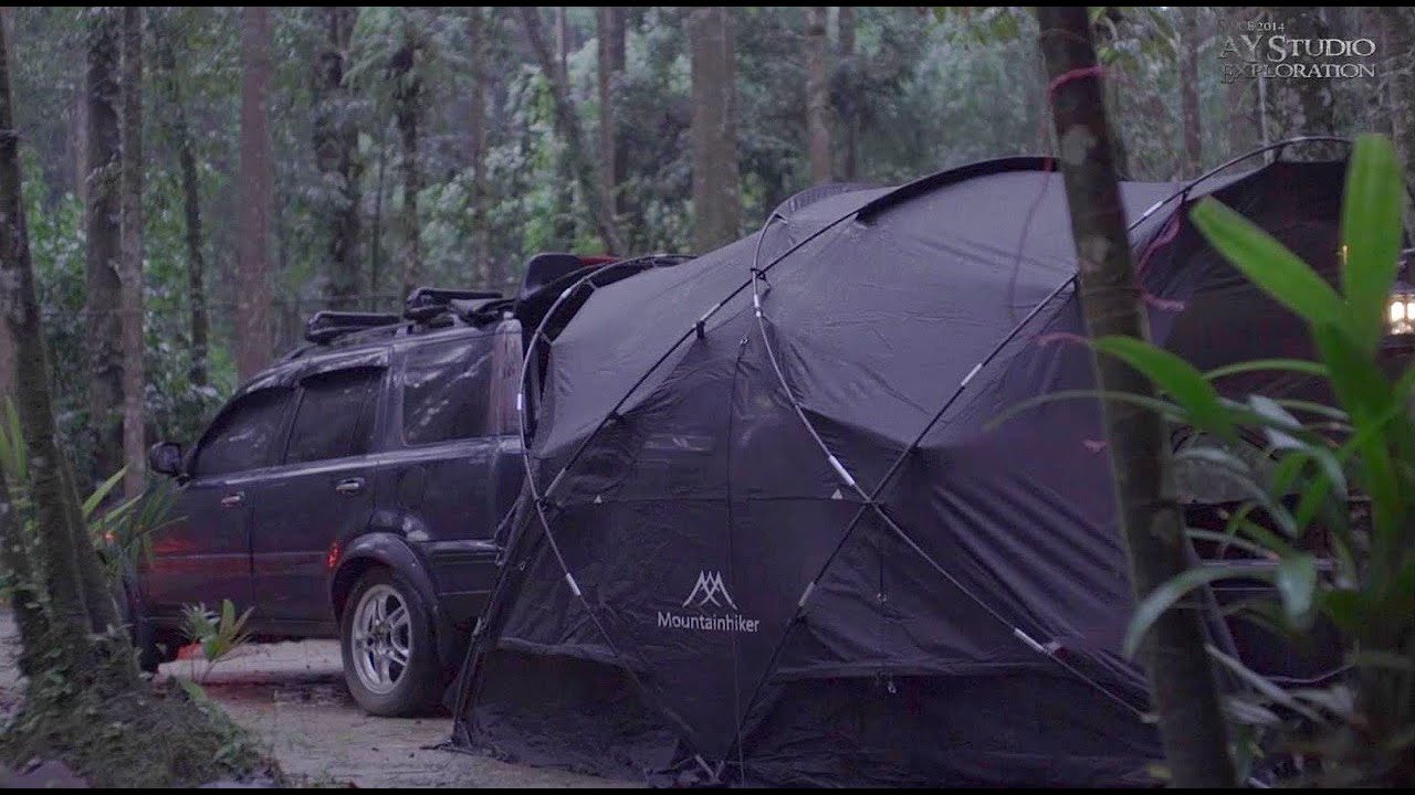 Suasana agak seram tapi best camping disini