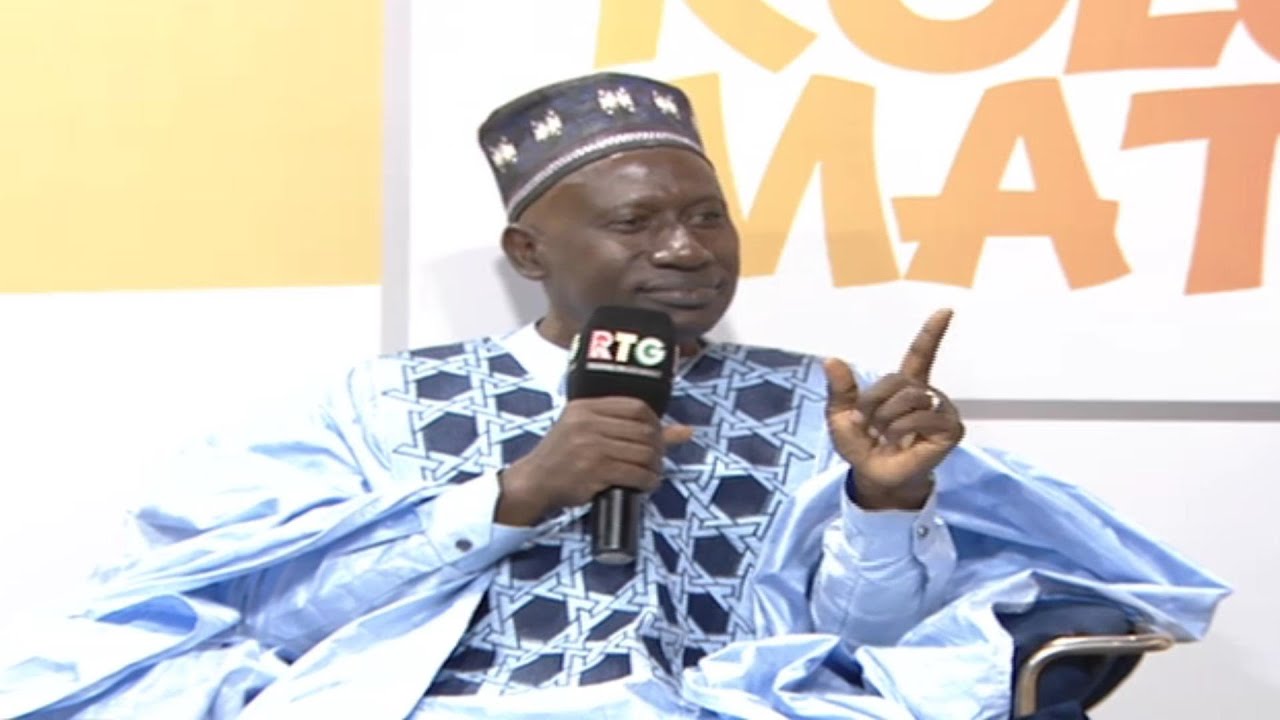 ALHOUSSAINE MAKANERA KAKE HOMME POLITIQUE, ANCIEN MINISTRE DE MIC, RECONNAIT LES ACQUIS DU GENERAL.