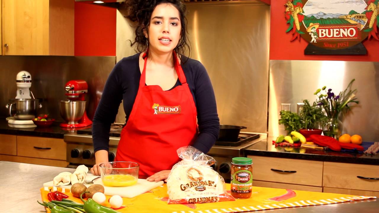 New Mexico Green Chile Breakfast Burrito - The BUENO®  Kitchen
