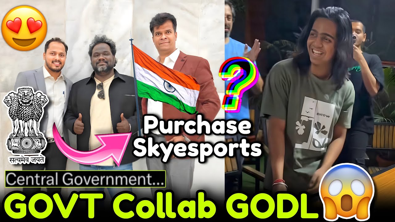 🇮🇳KRONTEN Purchase Skyesports 😱? GOVT Collab GODL 💛🥶 Spower Celebration 😍