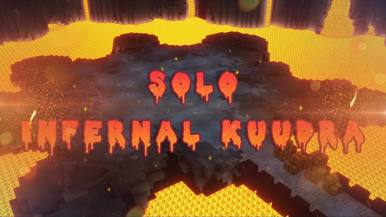 World's First Solo Infernal Kuudra (T5) POV (Hypixel Skyblock)