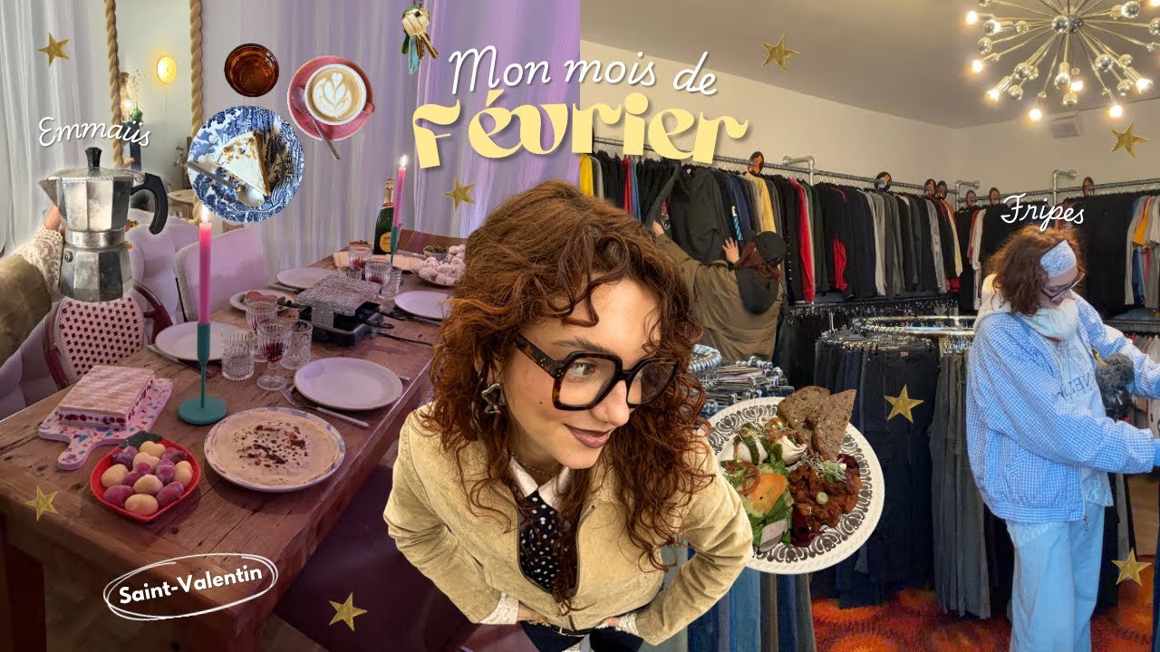 MON MOIS DE FÉVRIER: selfcare, fripes, emmaüs & copines ⭐️